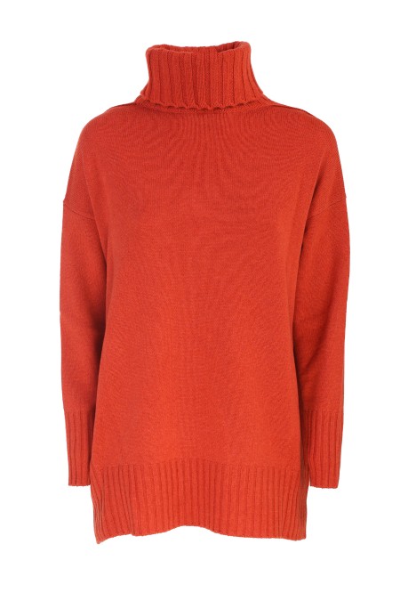 Shop ANTONELLI  Pull: Antonelli pullover "Lecce".
Collo alto.
Maniche lunghe.
Collo, fondo e polsini a coste.
Spacchi laterali.
Composizione: 70% Lana 20% Seta 10% Cashmere.
Fabbricato in Italia.. LECCE 41156K 01934-20130